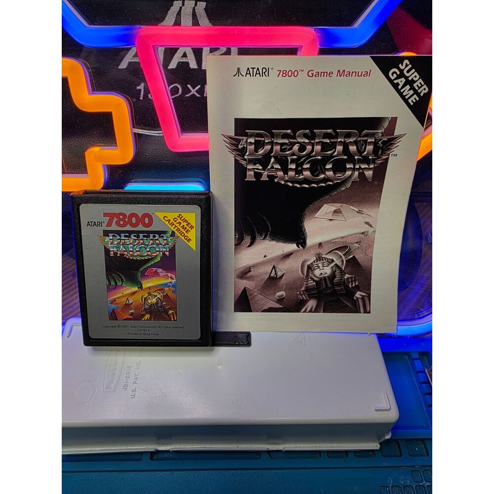 Desert Falcon + Manual for Atari 7800